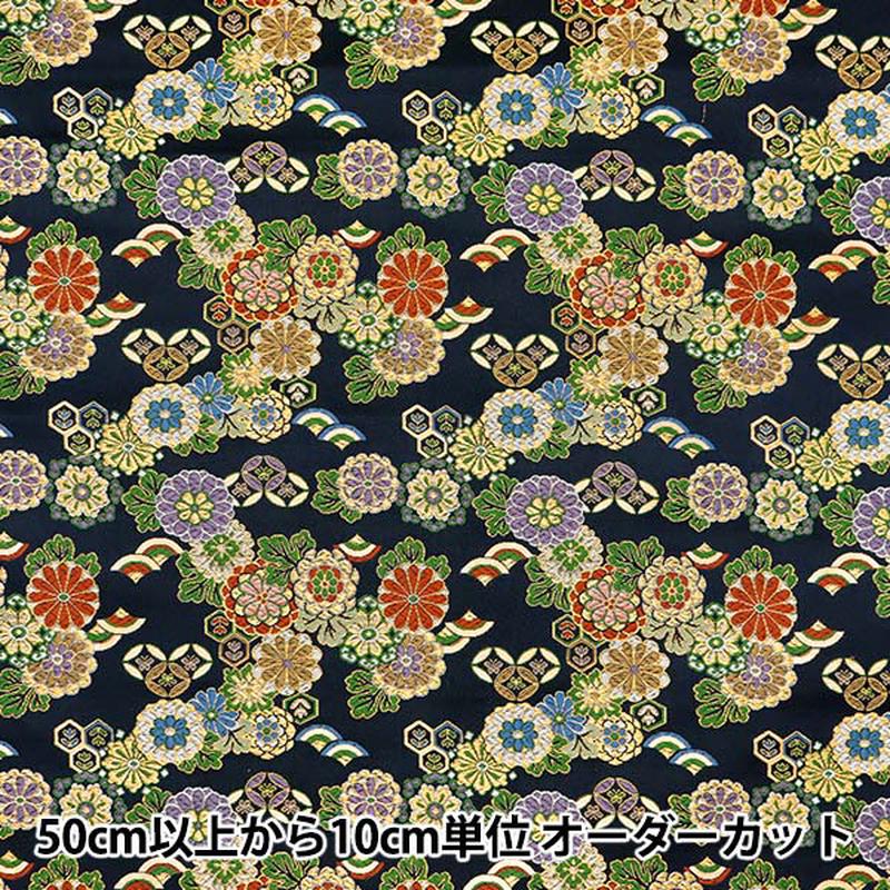[From quantity 5] Fabric Gold Brocade Kotobuki No. 2 Denning 159-1541-1]