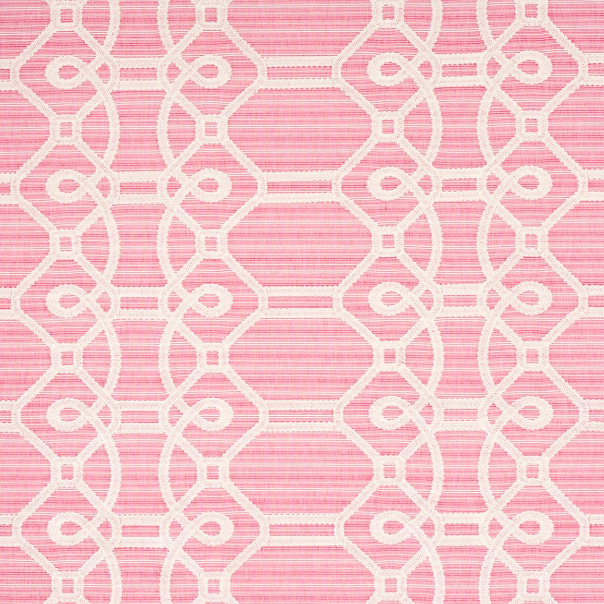 Ziz Embroidery Pink Fabric