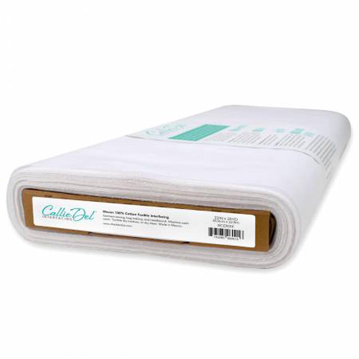 Woven 100% Cotton Fusible Interfacing-22 inches