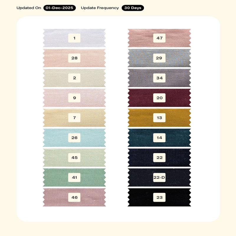 Viscose Linen Satin Mill Dyed Fabric 58