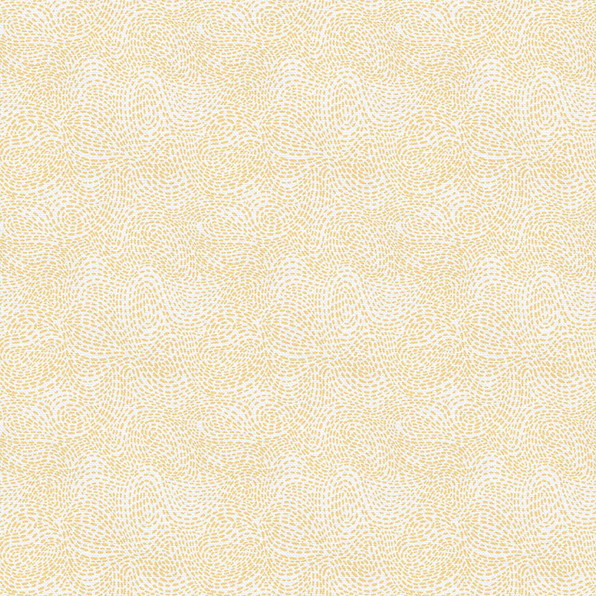 Waved - Cream - Quilting Cotton