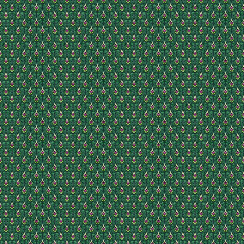 Wild Abandon by Heather Bailey Swagger Teal   90897-76 Cotton Woven Fabric