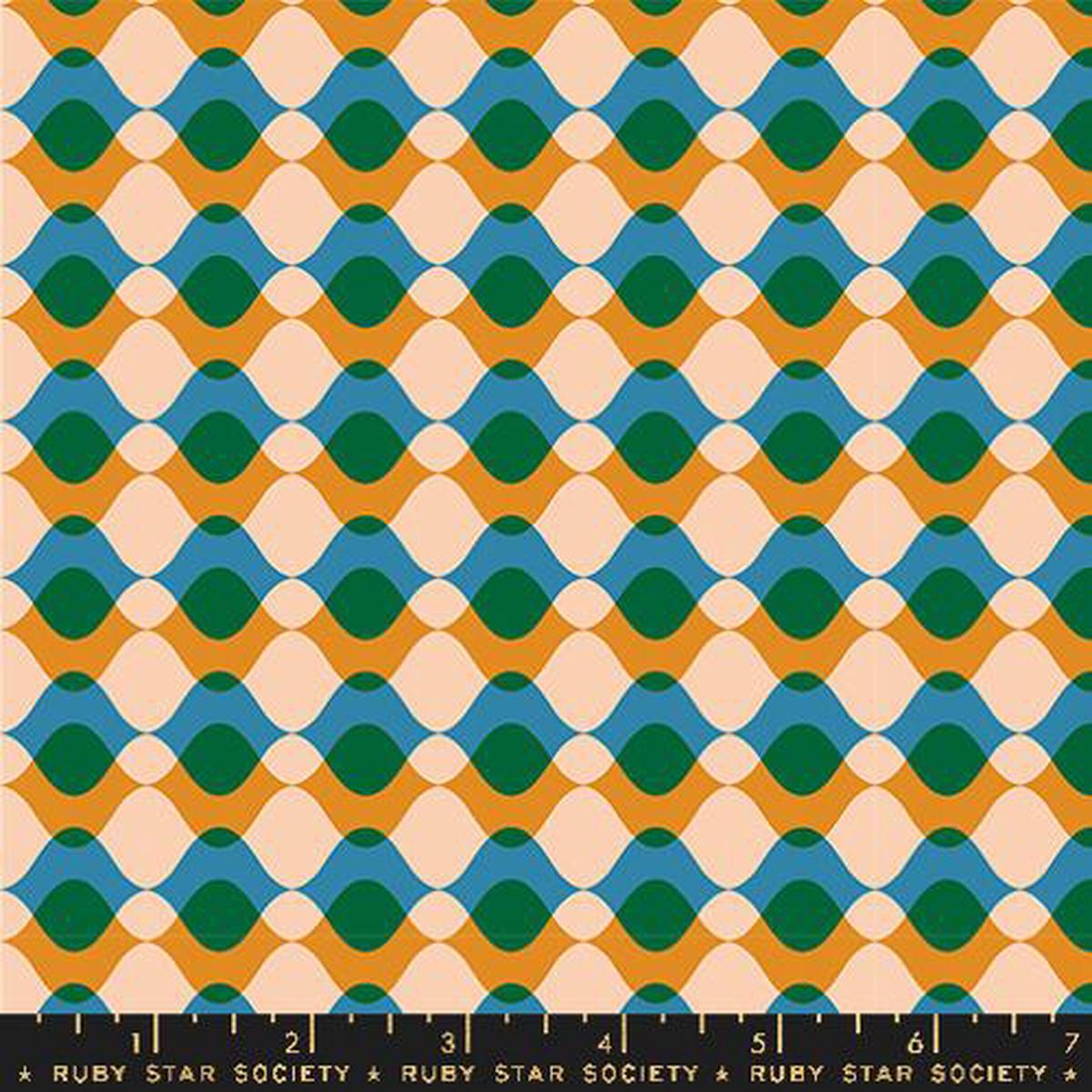 TURMERIC Ripple From Geometry a Collaborative Collection for Ruby Star Society