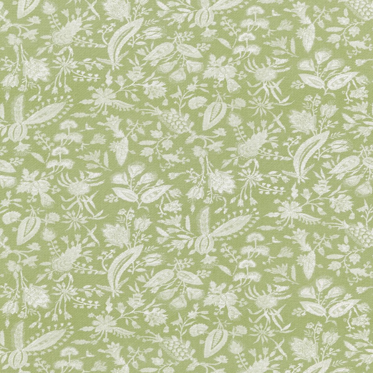 Tulia Linen Print Willow Fabric