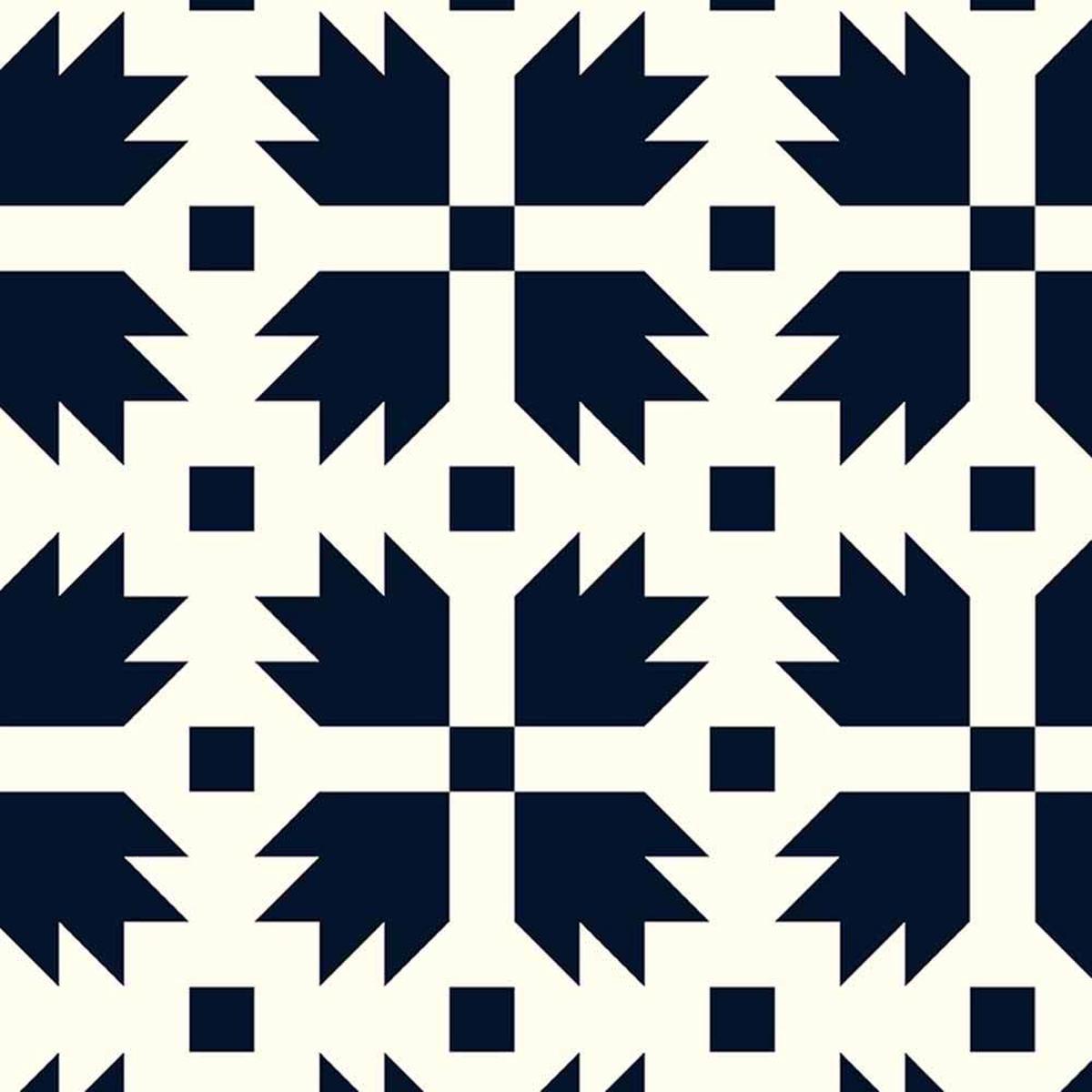 Windham Fabrics - Perfect Points II by Whistler Studios - Bear Paw - Navy - Yardage