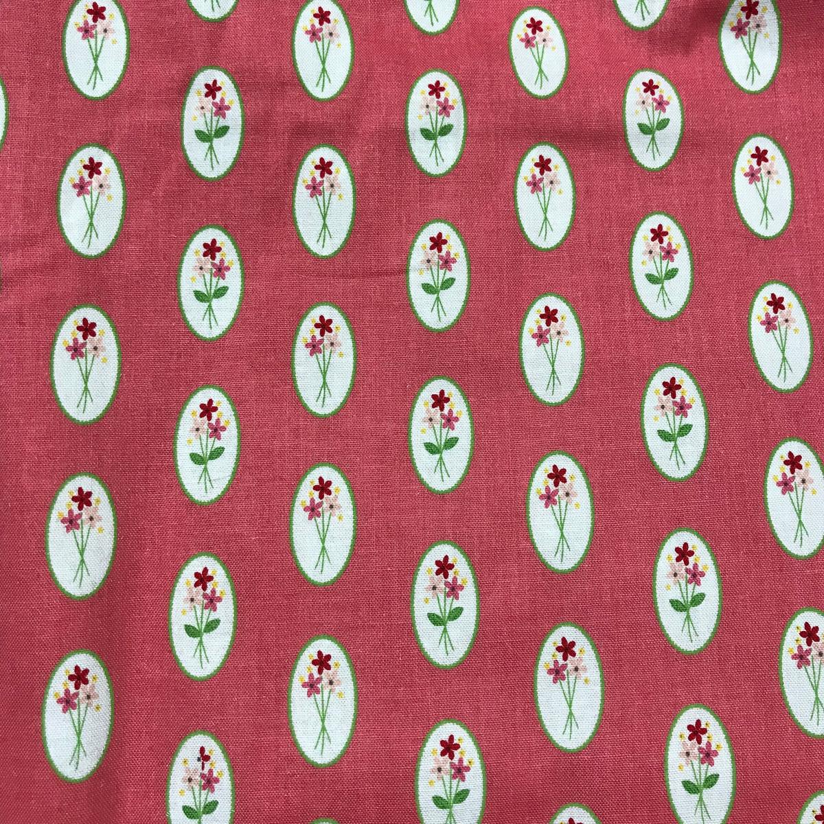Vintage Adventure Cameo Pink - Riley Blake Cotton Fabric - By the Yard (45 inches wide)