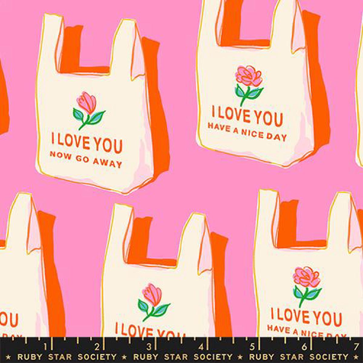 *Preorder* FLAMINGO Have A Nice Day, Sparkle Mart by Melody Miller for Ruby Star Society