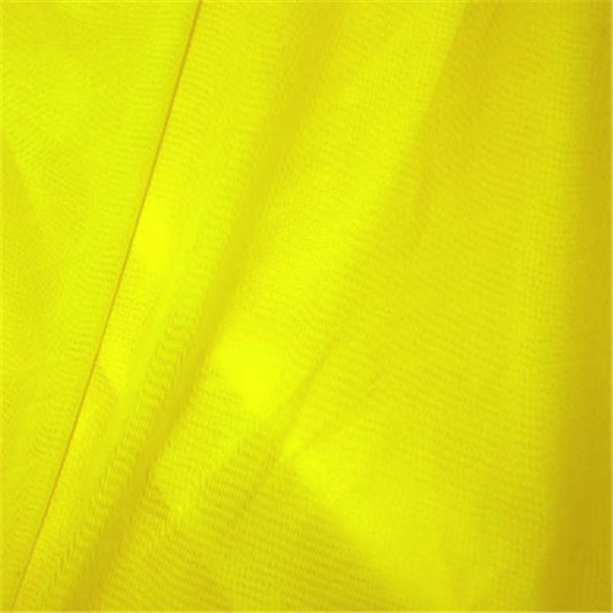 Yellow Stretch Mesh Bolt Fabric