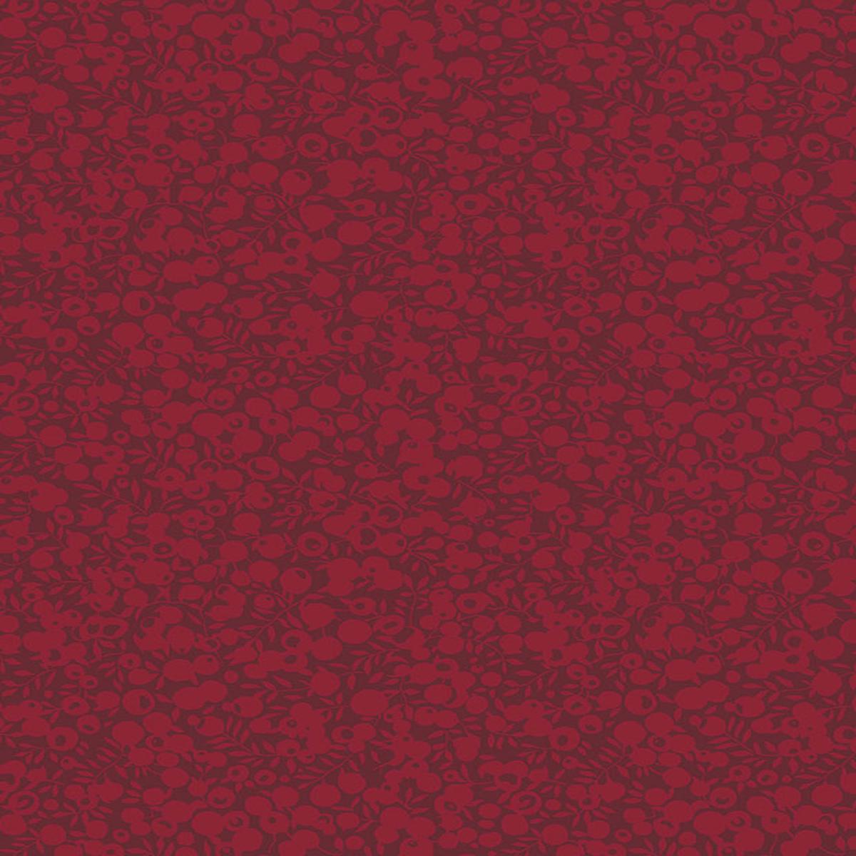 Wiltshire Shadow by Liberty Fabrics: Cherry (684)