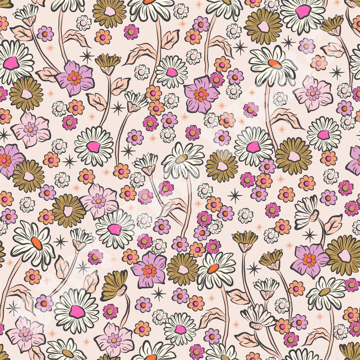 Whimsy Daisy Field