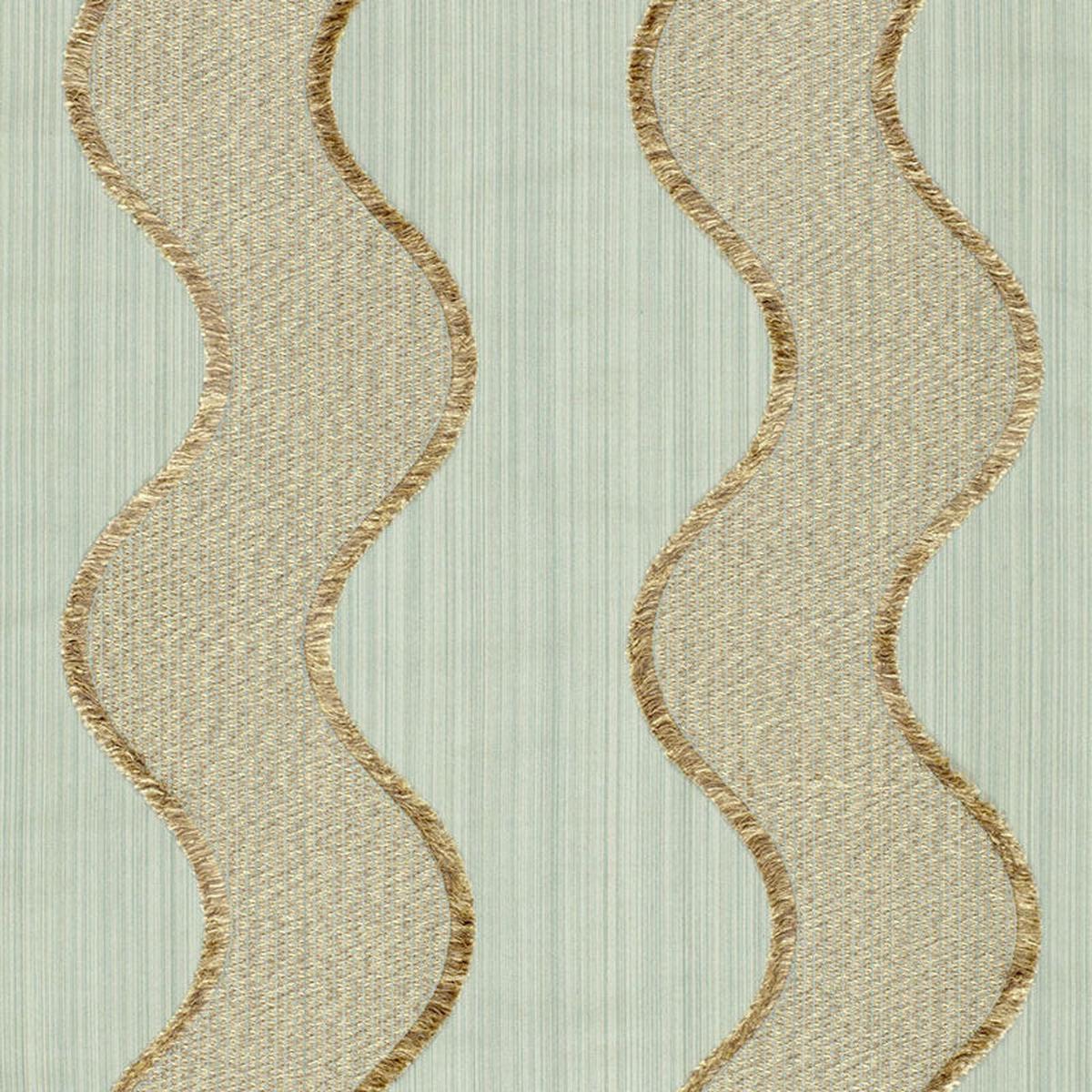 Wavelength Aqua Fabric