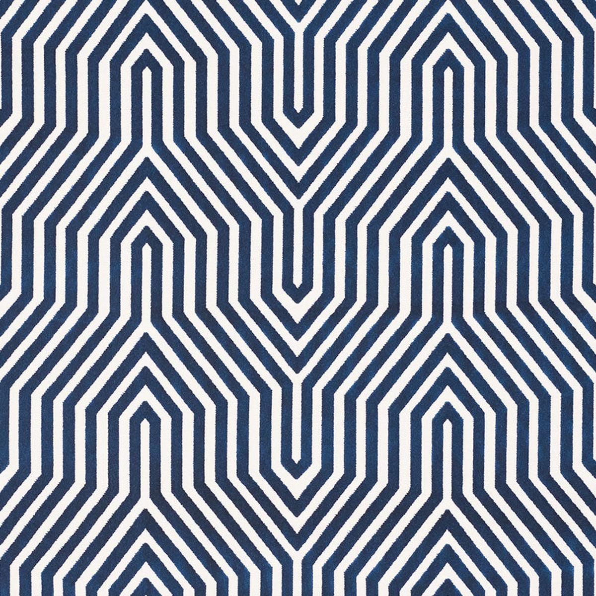 Vanderbilt Velvet Bleu Fabric