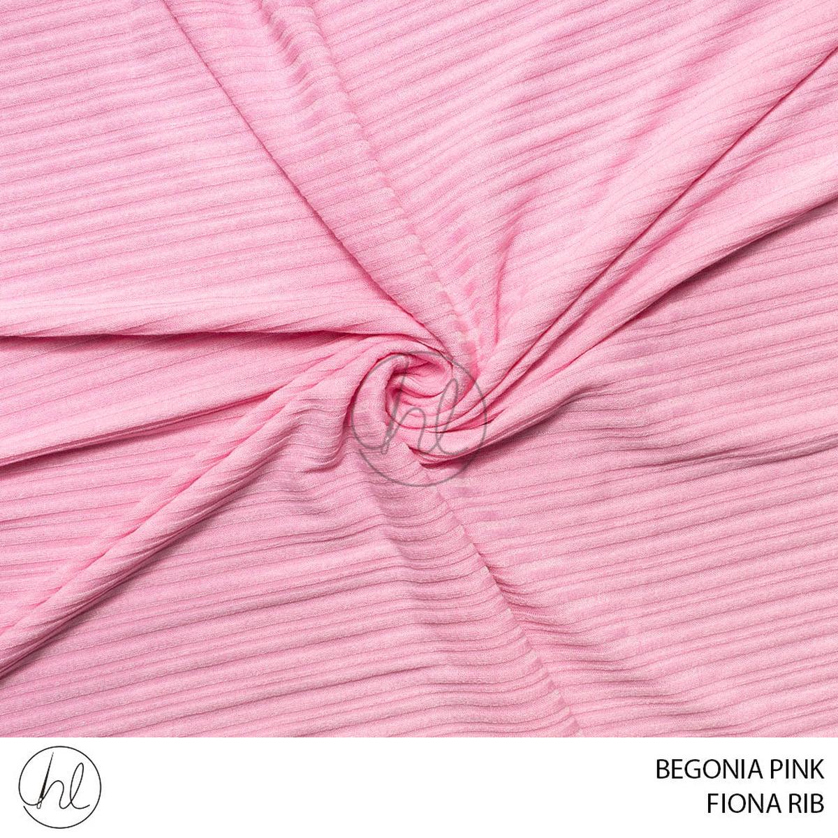FIONA RIB 51 BEGONIA PINK 150CM PER M