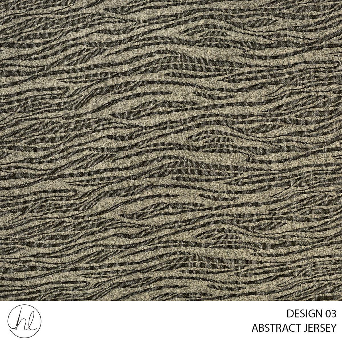 ABSTRACT JERSEY 51 BRAZILIAN SAND 150CM PER M