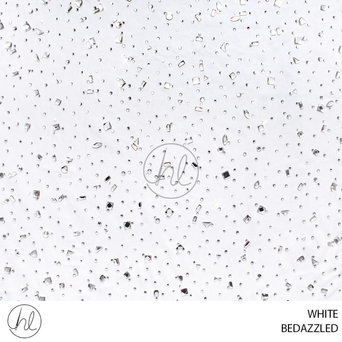 BEDAZZLED WHITE PER M