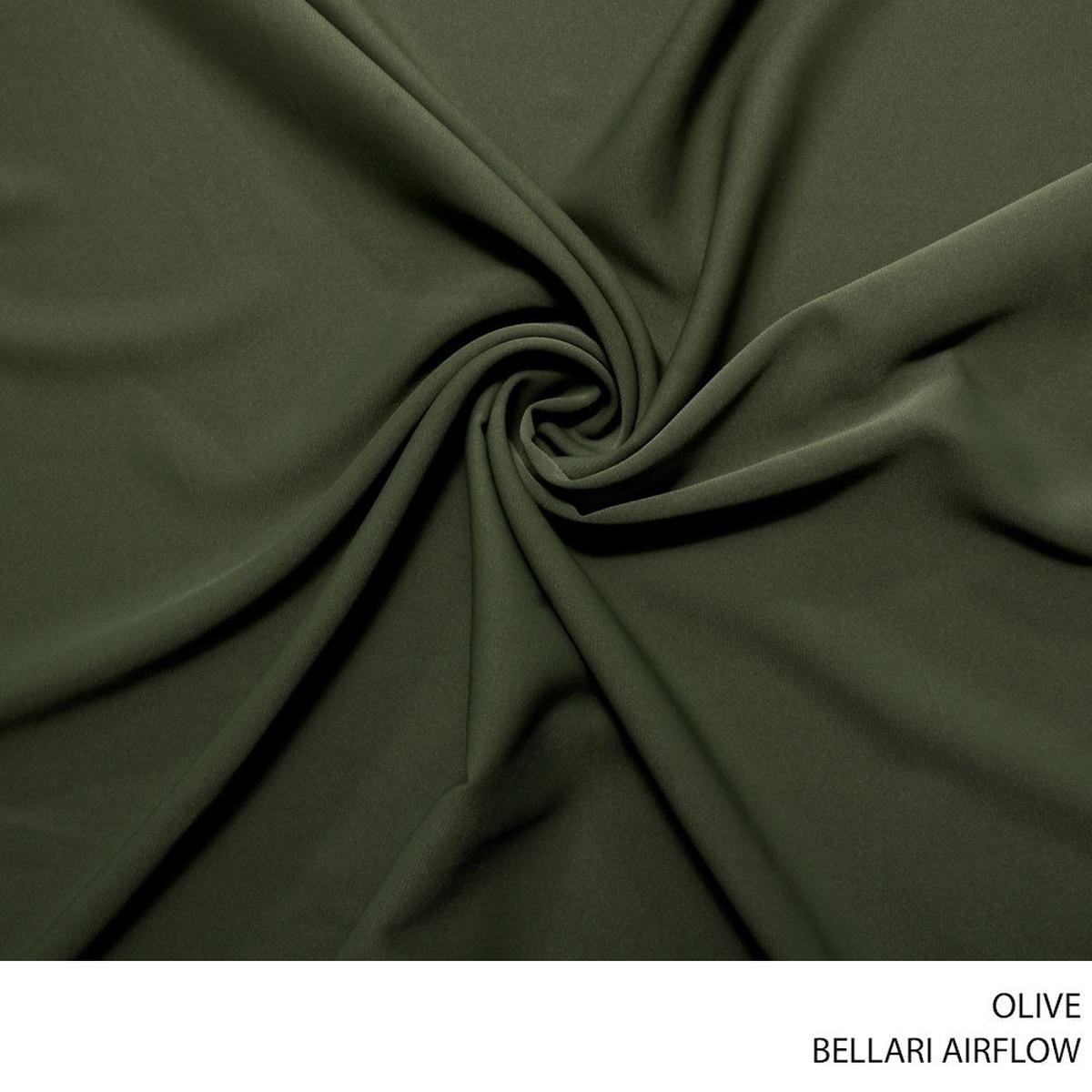 BELLARI AIRFLOW FABRIC 150CM OLIVE
