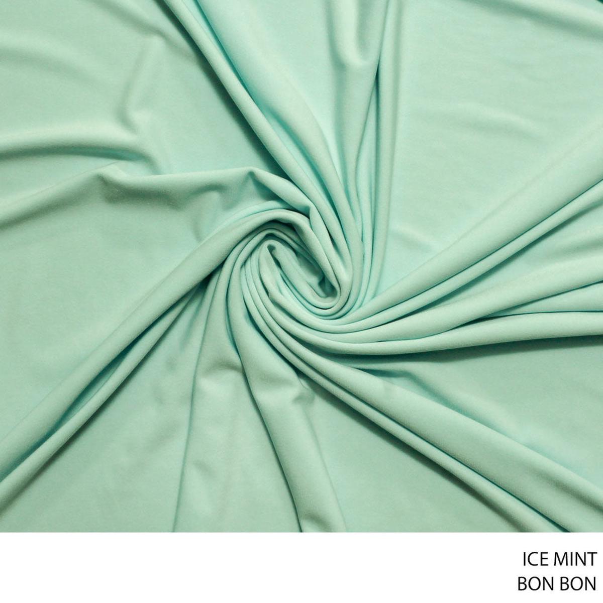 BON BON FABRIC 150CM ICE MINT ROLL ROLL 001