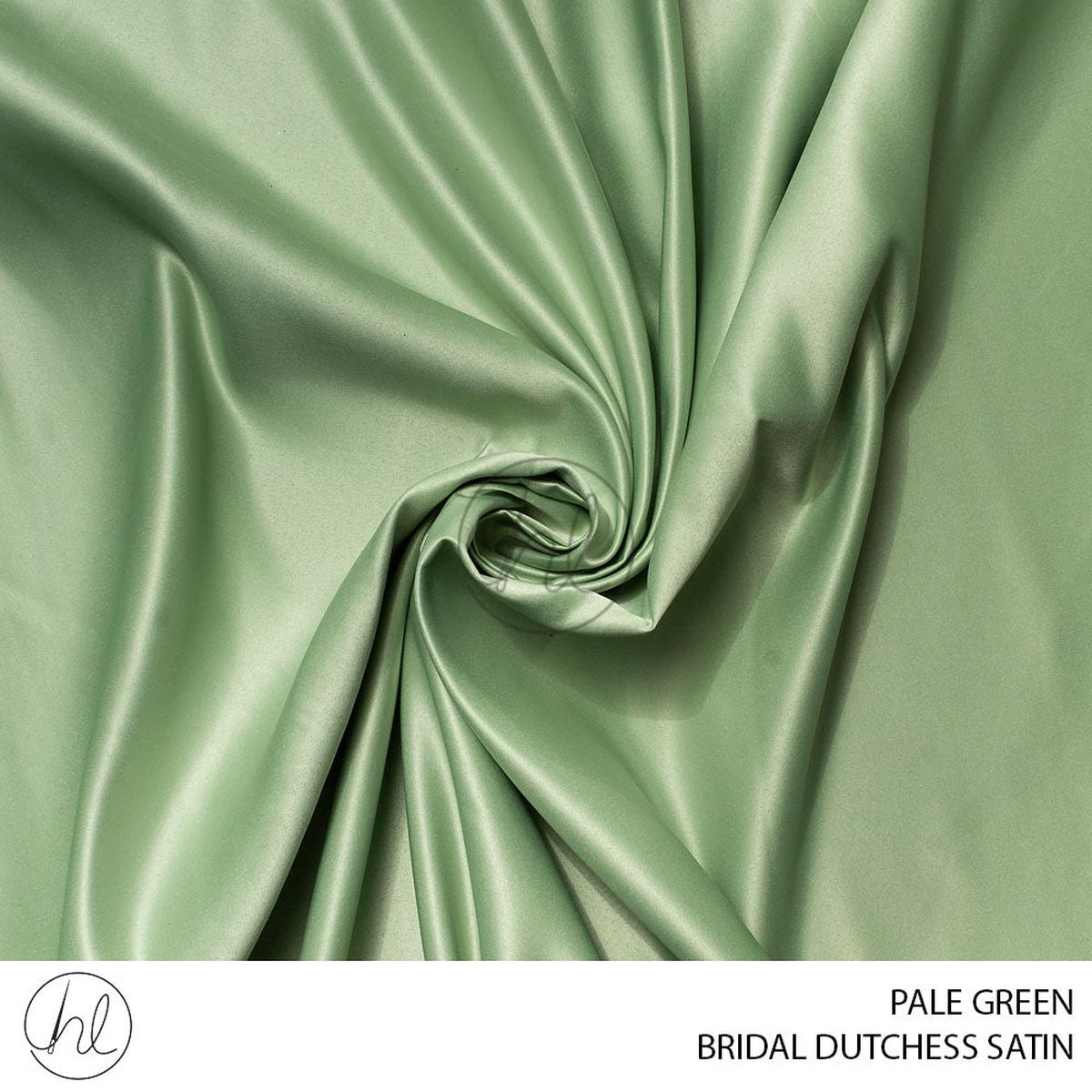 Bridal Dutchess Satin Pale Green Per M