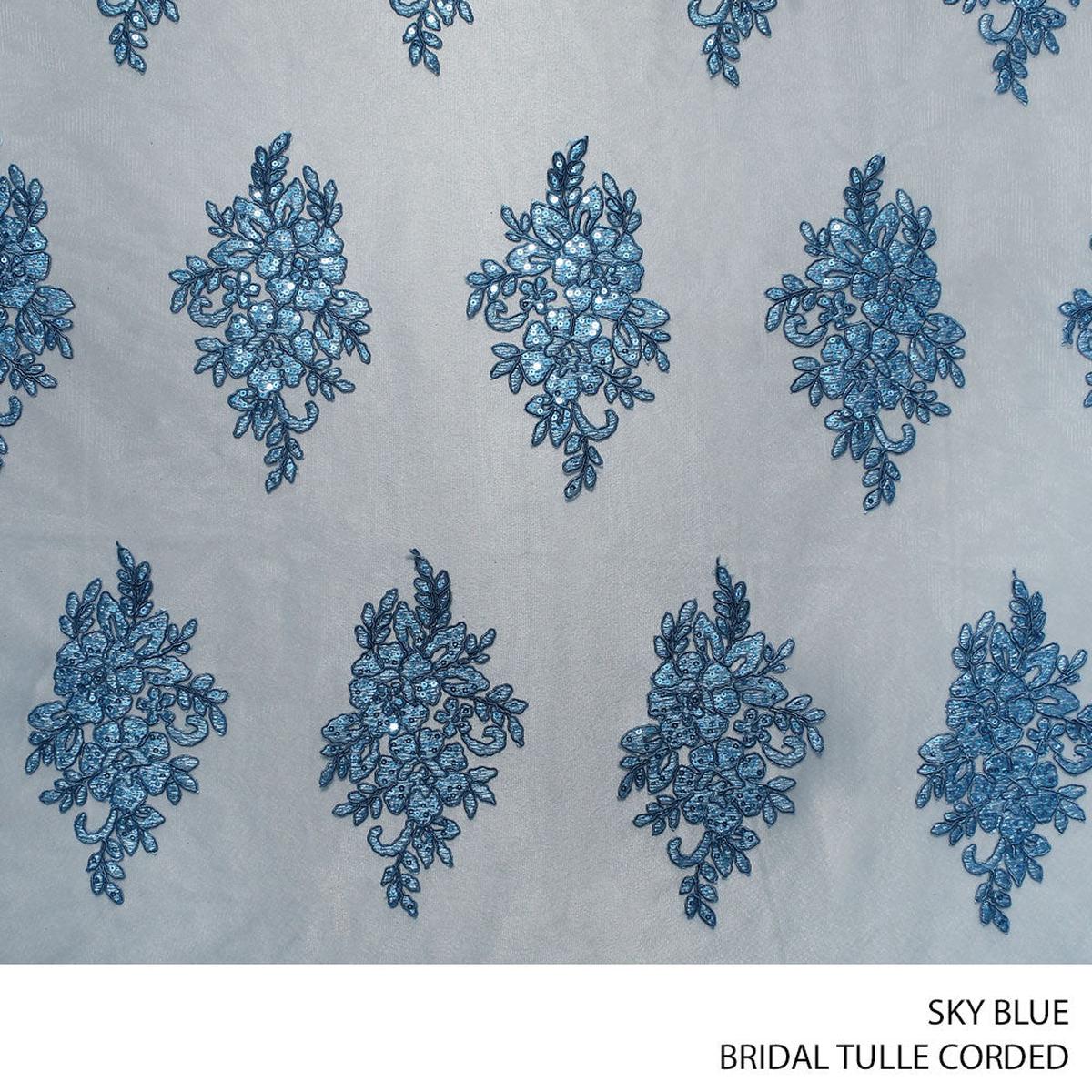 Bridal Tulle Corded 53