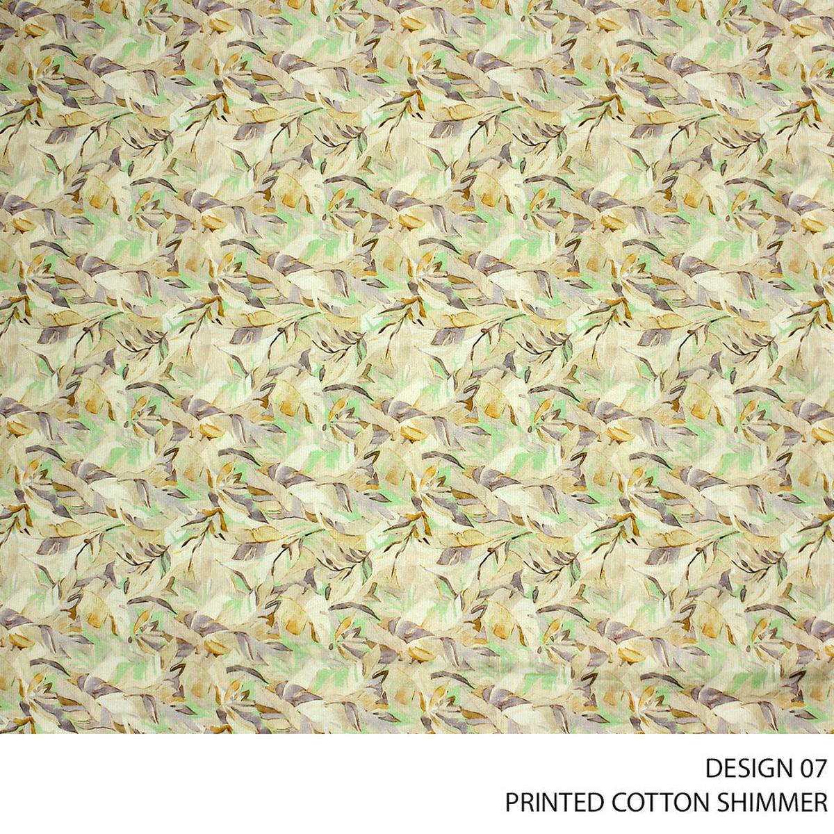 COTTON SHIMMER FABRIC 150CM LIME ROLL ROLL 001