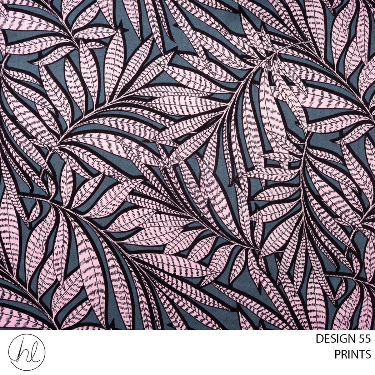 PRINTS 51 PER M MULTI DESIGN 55 150CM WIDE