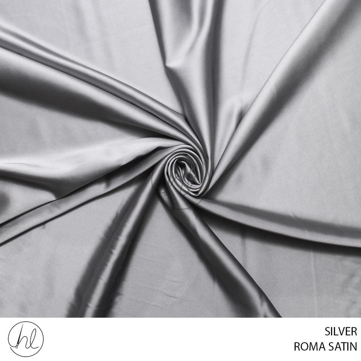 ROMA SATIN 781 SILVER 150CM PER M