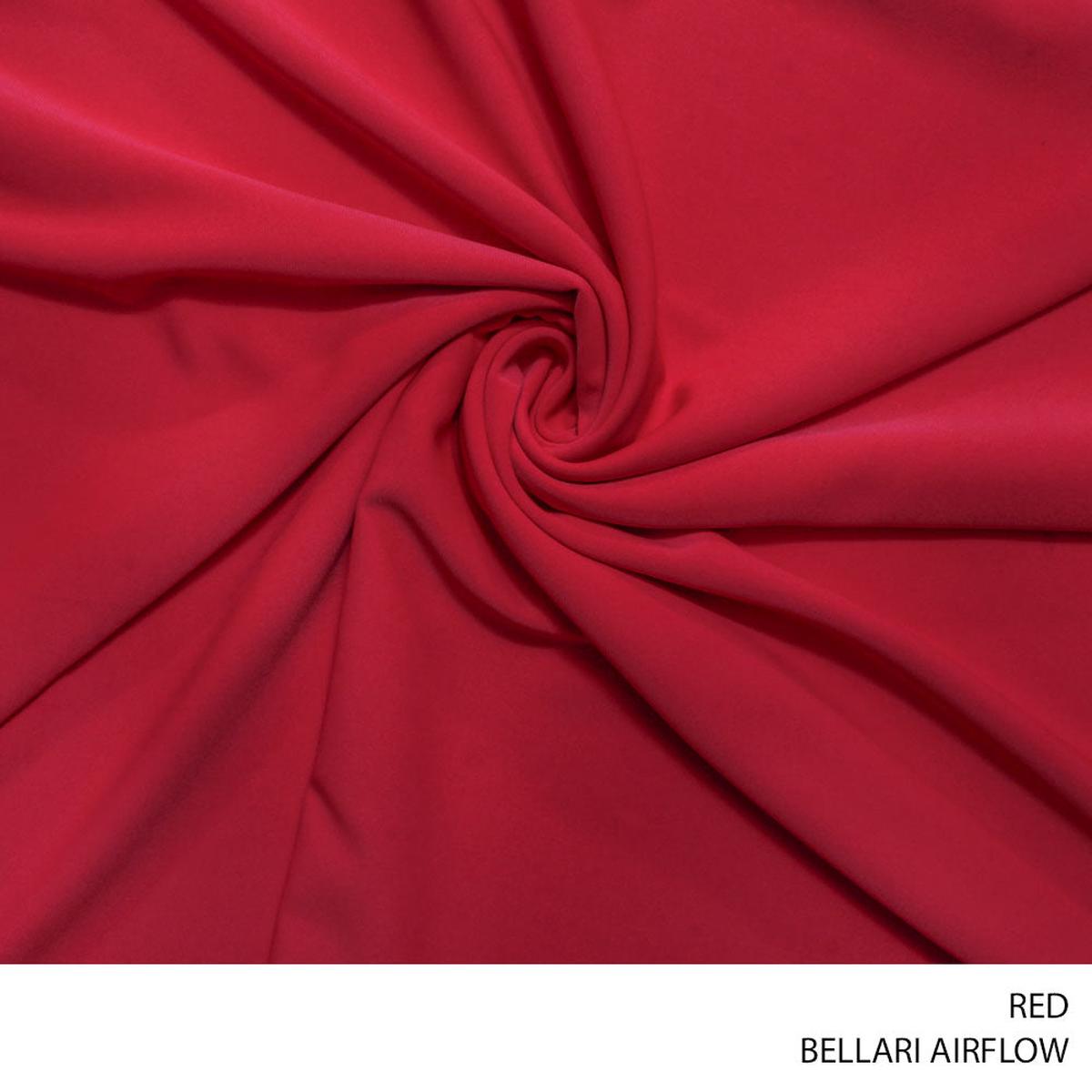 BELLARI AIRFLOW FABRIC 150CM RED