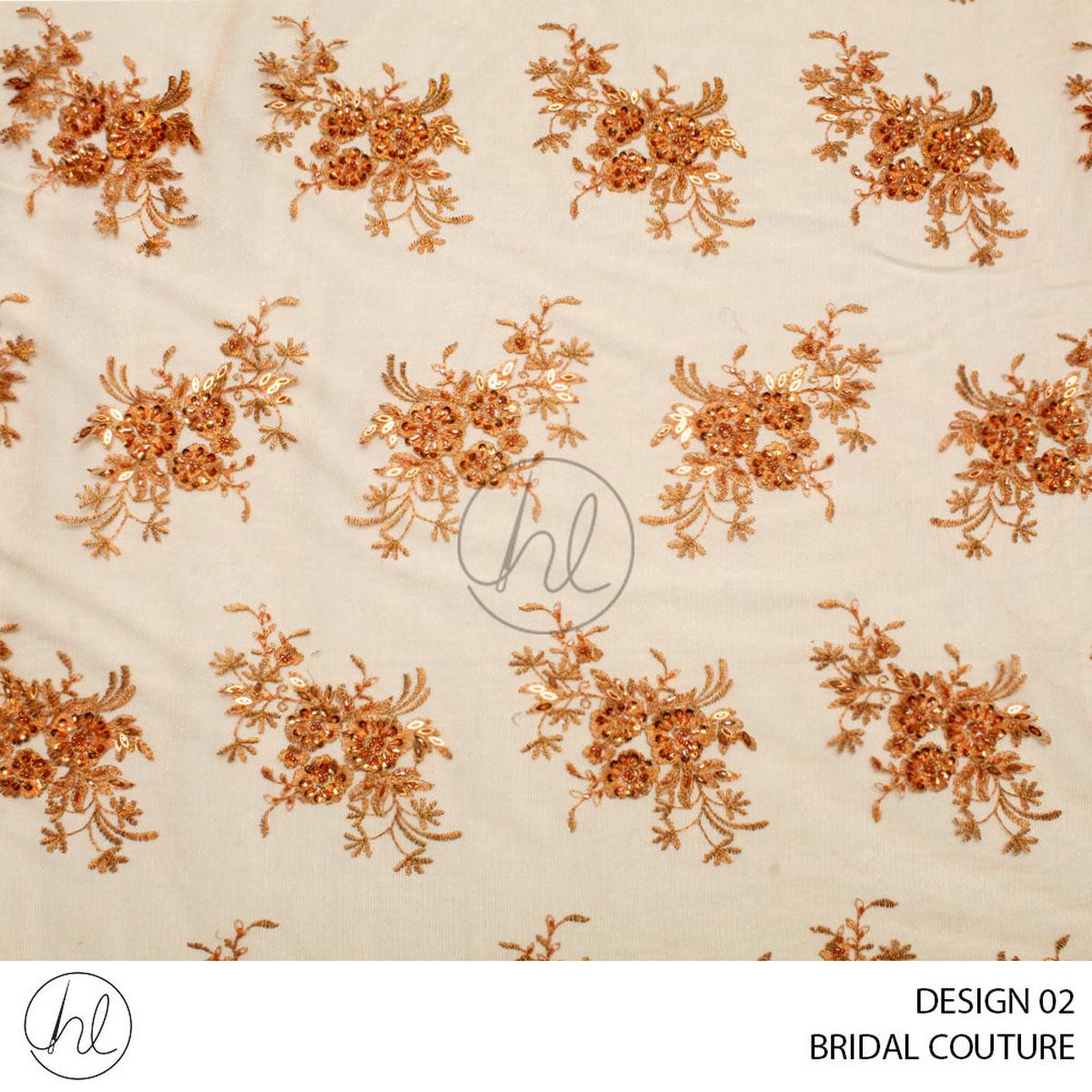 BRIDAL COUTURE 51 PER M DESIGN 02 ORANGE COLLECTION 08