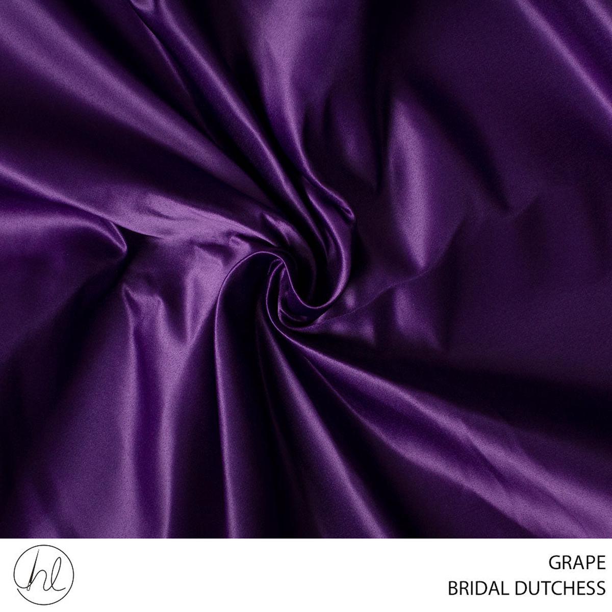BRIDAL DUTCHESS SATIN GRAPE ROLL 001 EACH