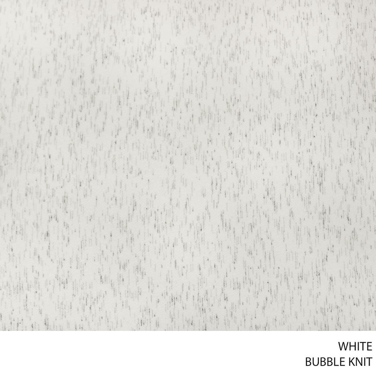 BUBBLE KNIT FABRIC WHITE ROLL ROLL 001