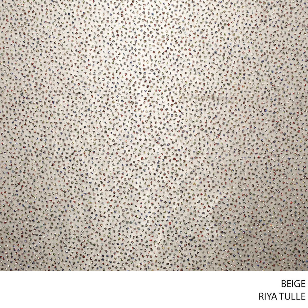 TULLE RIYA FABRIC #D1 BEIGE