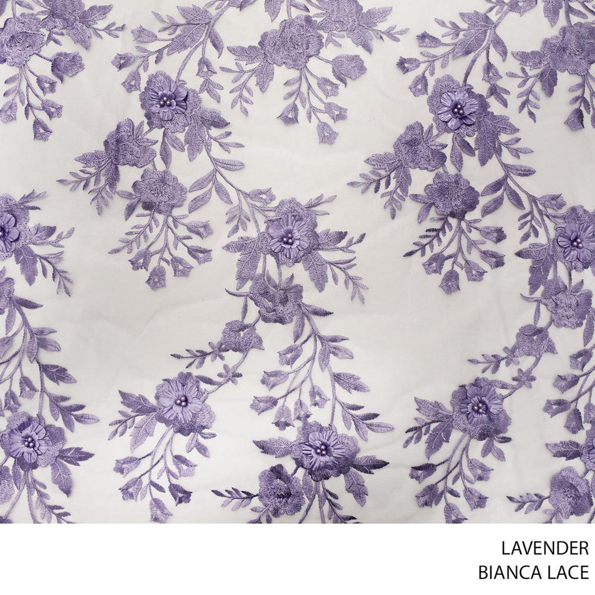 BIANCA FABRIC 140CM LAVENDER ROLL ROLL 001