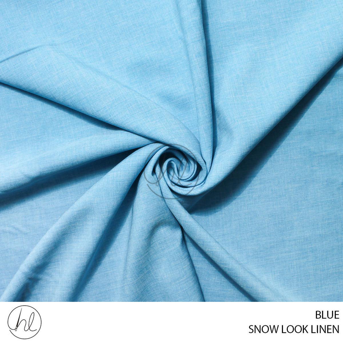 SNOW LOOK POLYESTER 150CM BLUE