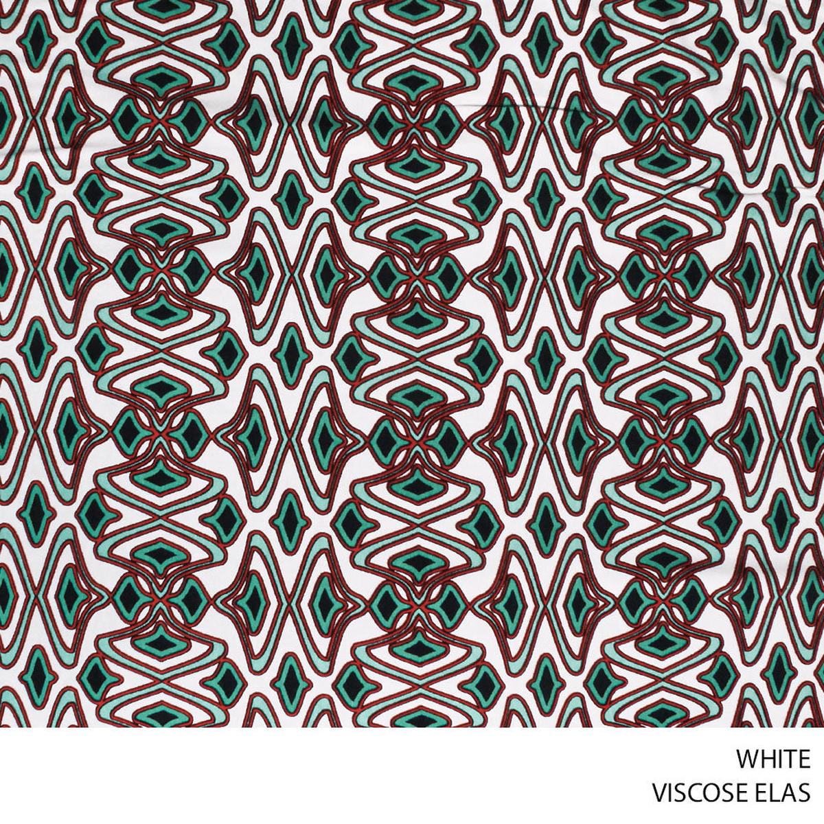VISCOSE/ELAS 51 WHITE 150CM PER M