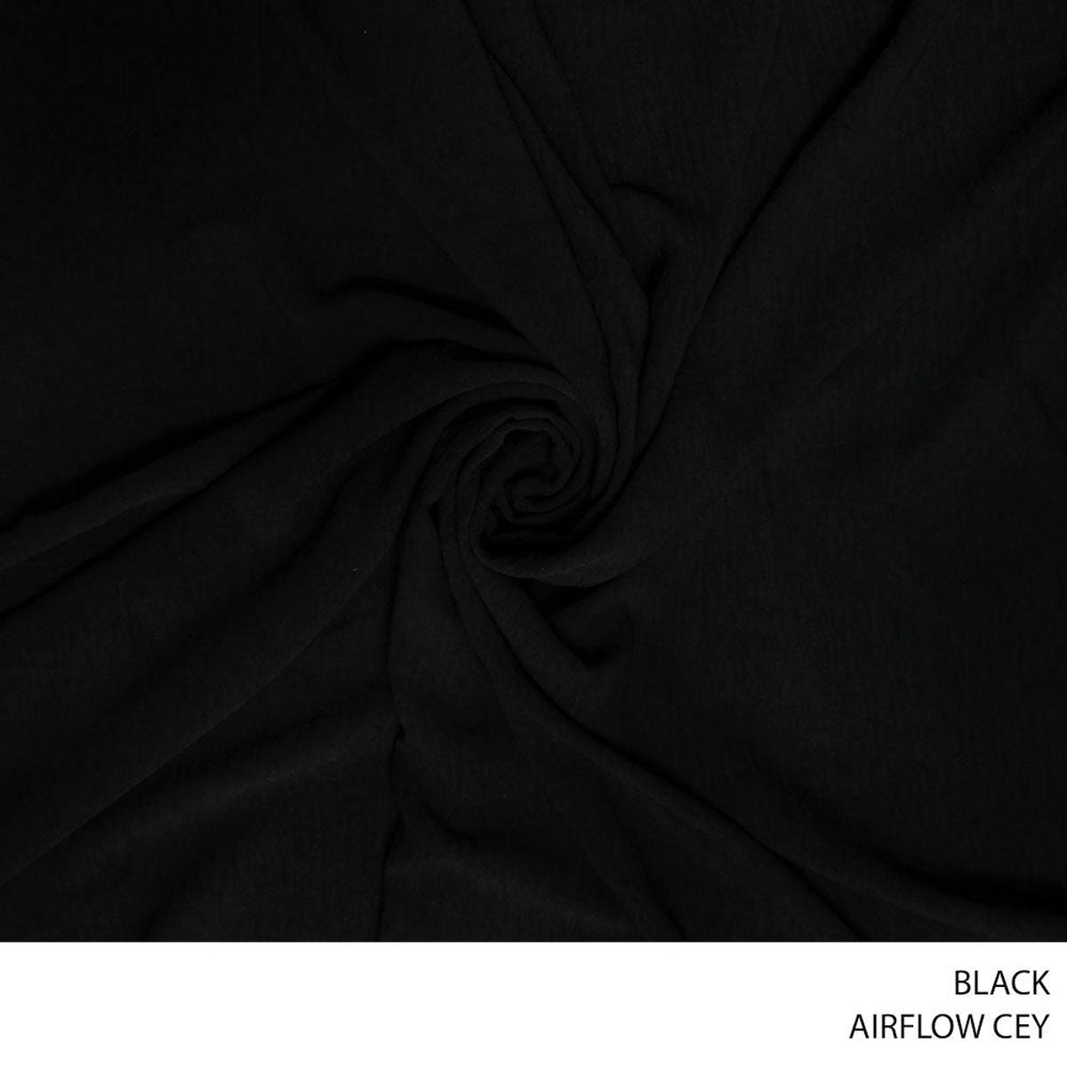 AIRFLOW CEY FABRIC 150CM BLACK