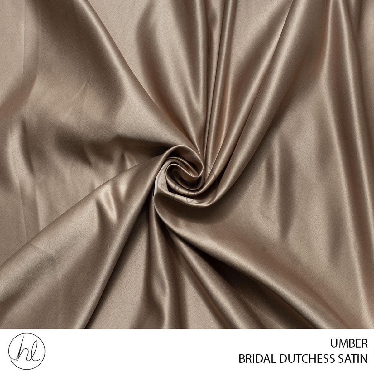 Bridal Dutchess Satin 781 Umber 150cm Per M