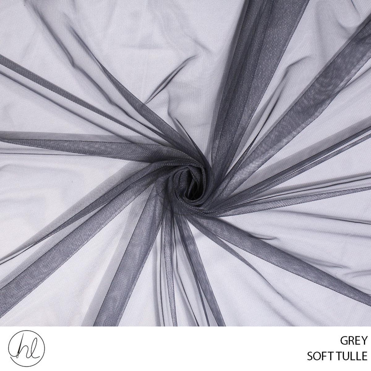 SOFT TULLE 18 GREY 150CM PER M