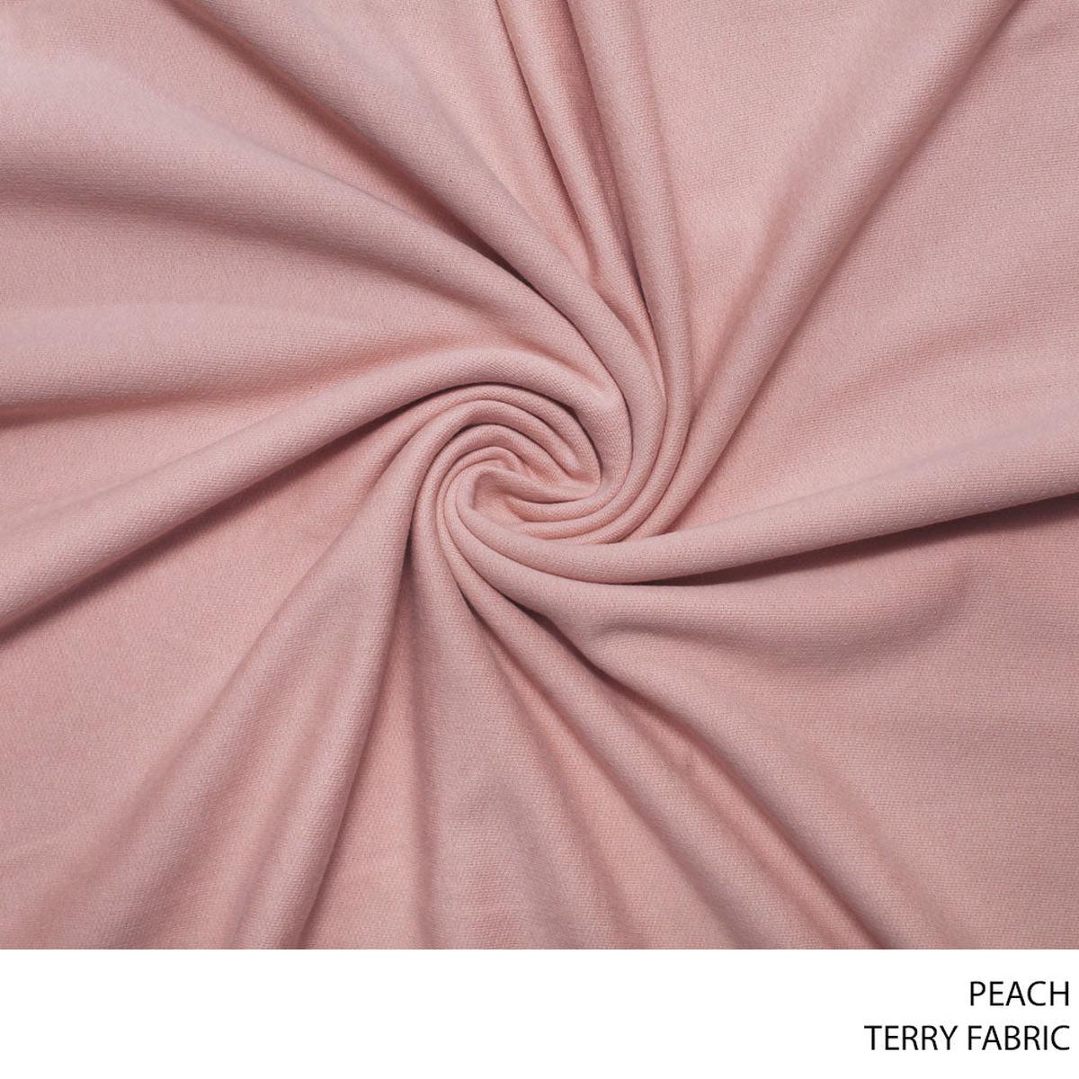 TERRY FABRIC PEACH ROLL ROLL 001