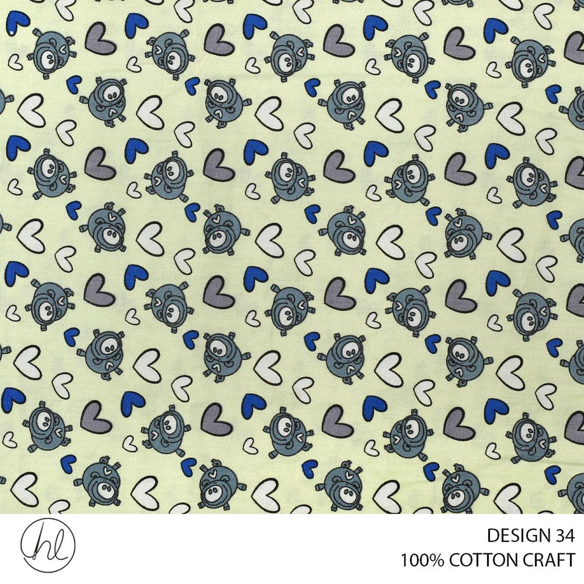 COTTON CRAFT LOVE MULTI ROLL ROLL 001