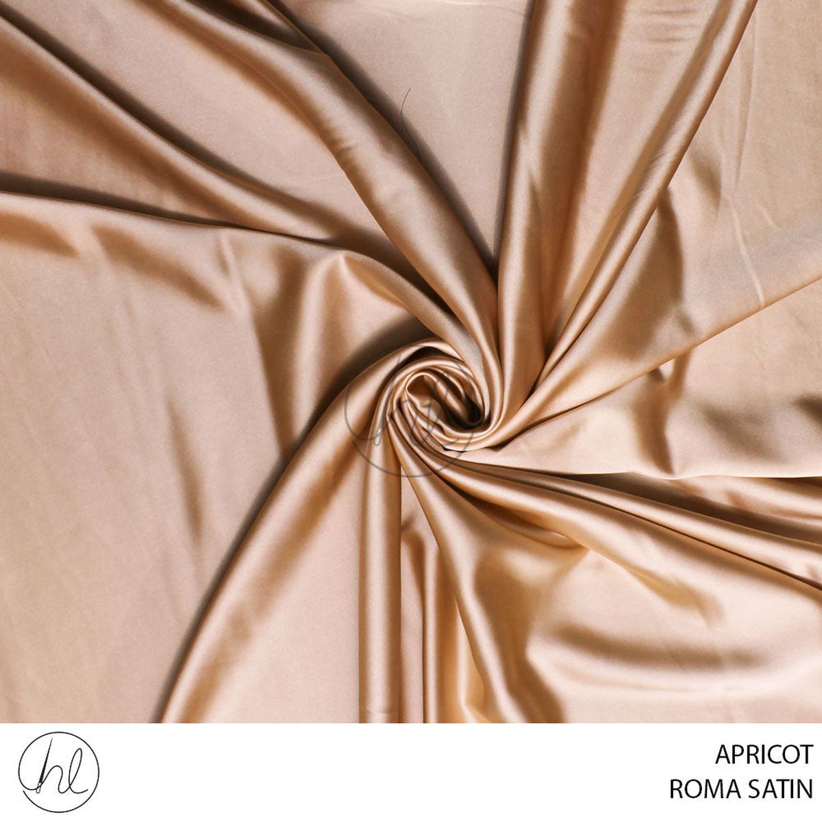 ROMA SATIN APRICOT PER M
