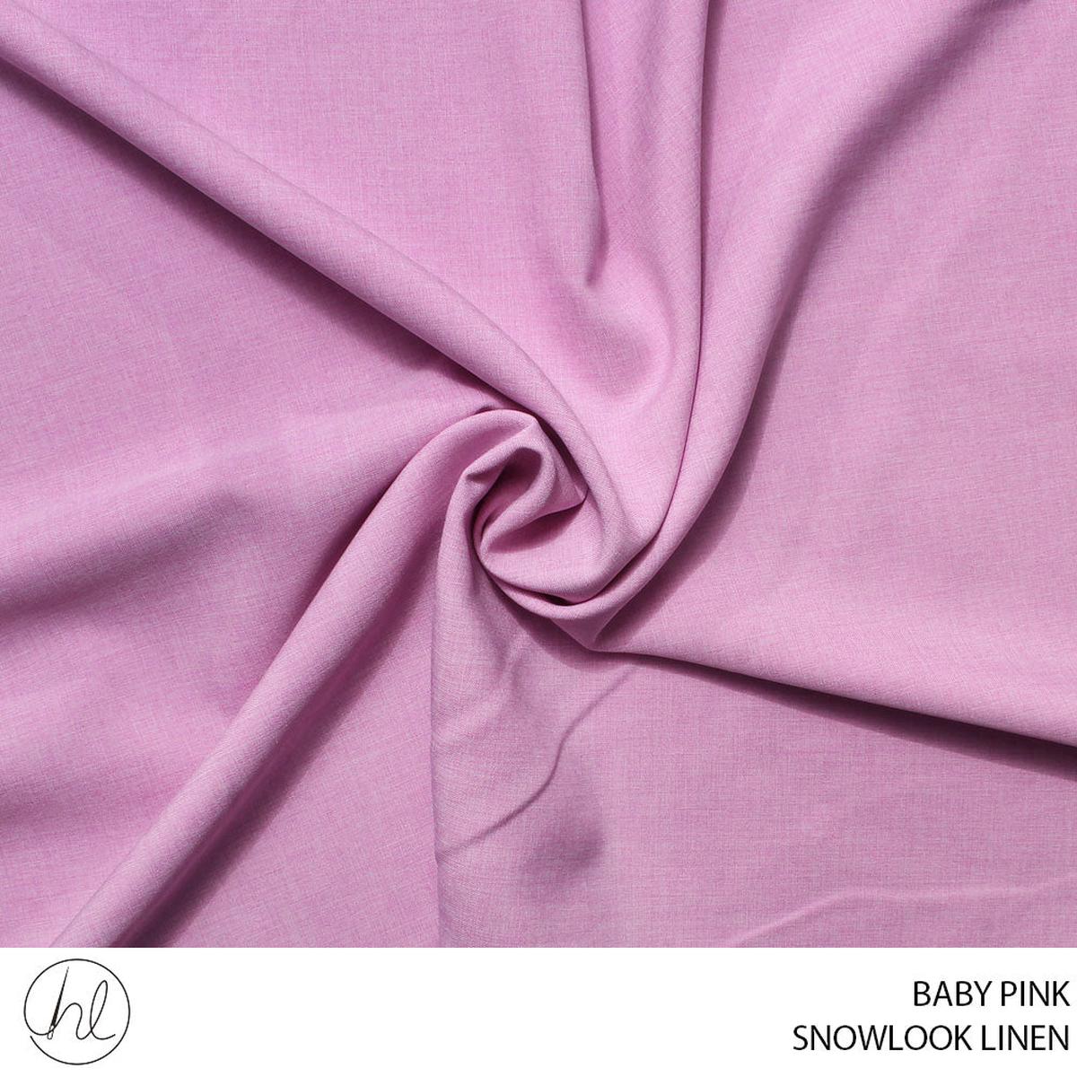 SNOW LOOK POLYESTER 150CM BABY PINK