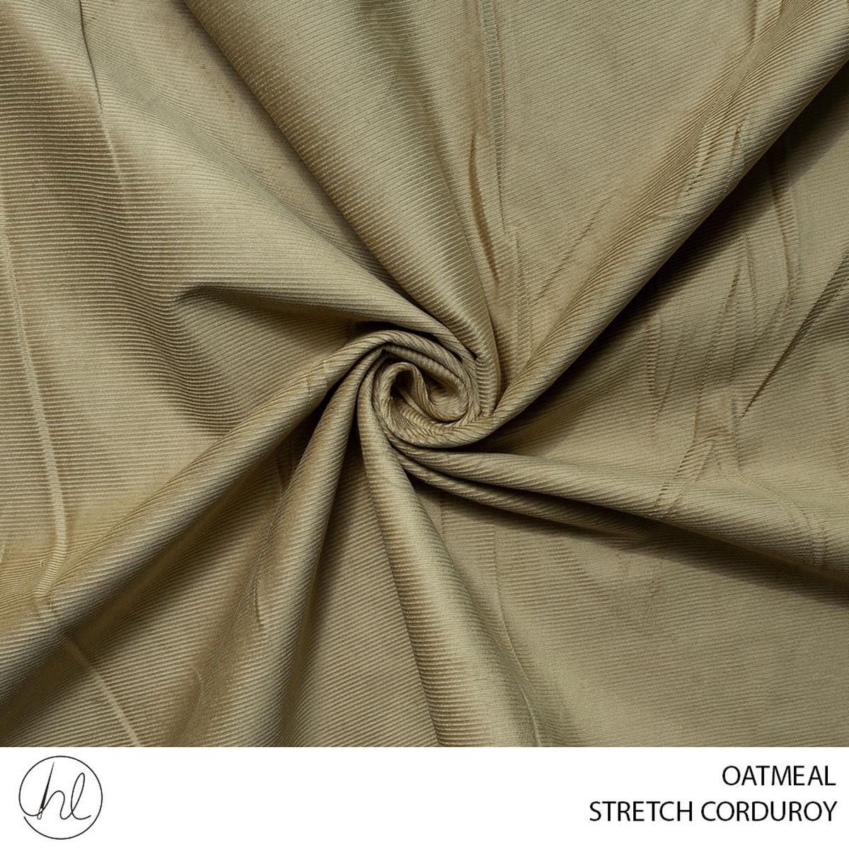 STRETCH CORDUROY 51 OATMEAL 150CM PER M