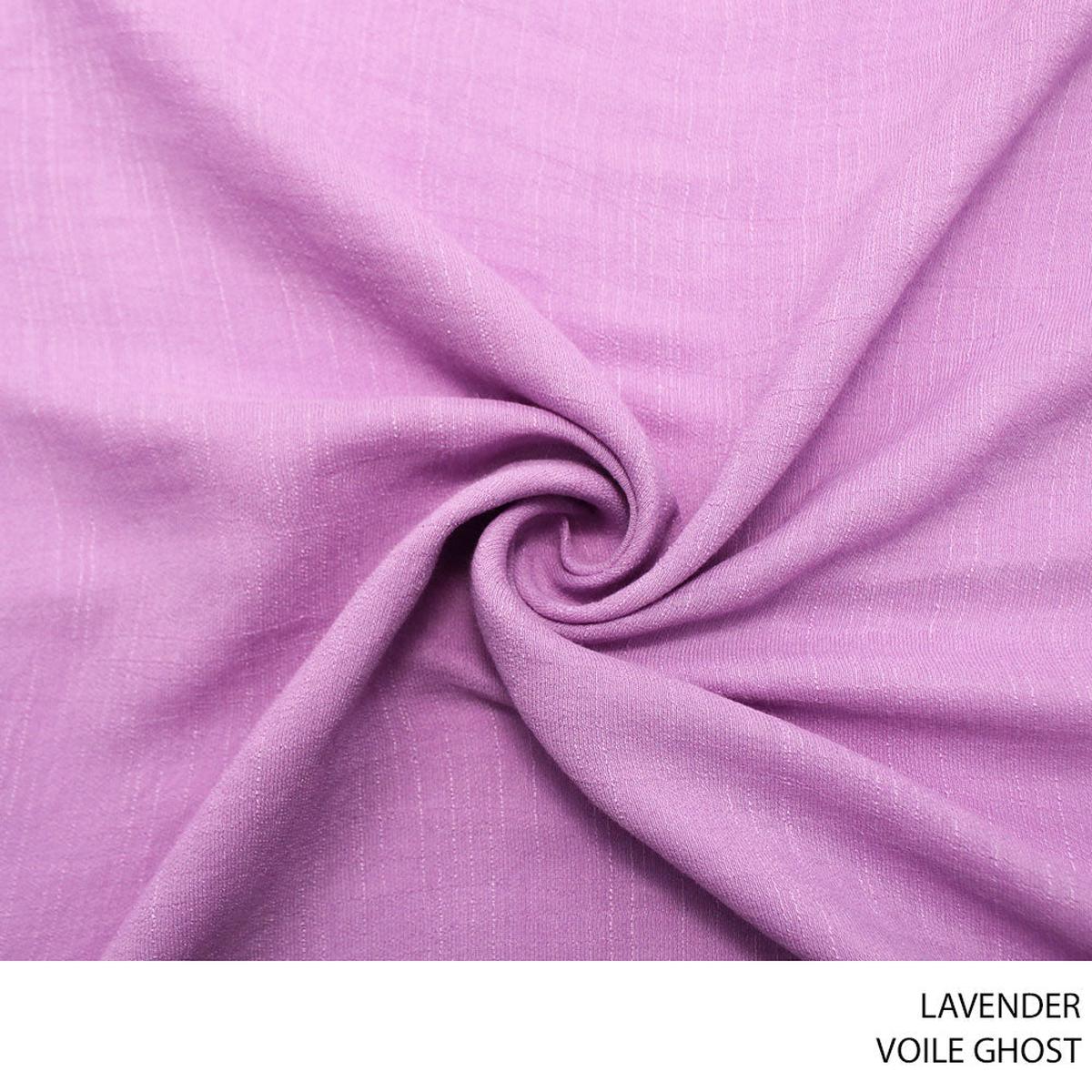 VOILE GHOST FABRIC LAVENDER ROLL ROLL 001
