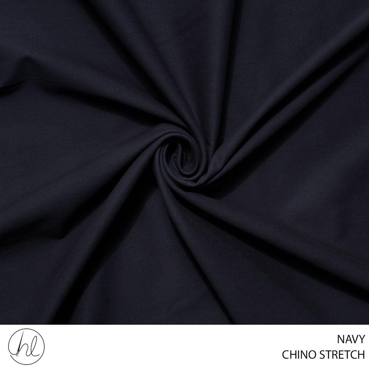 CHINO STRETCH FABRIC NAVY ROLL 001 1