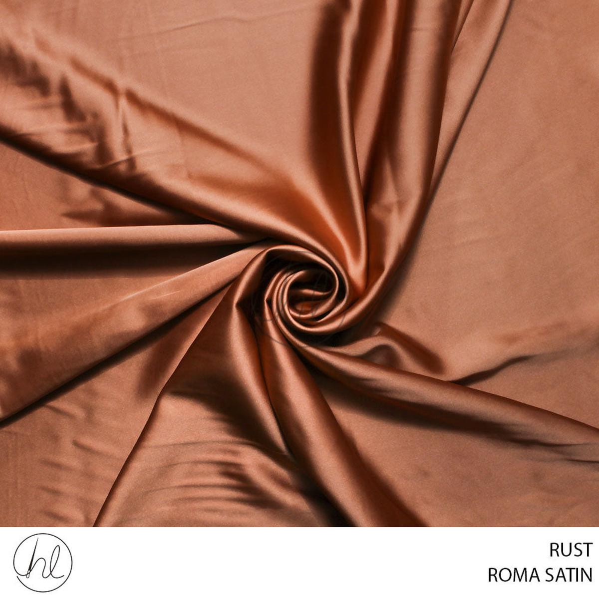 ROMA SATIN 781 RUST 150CM PER M