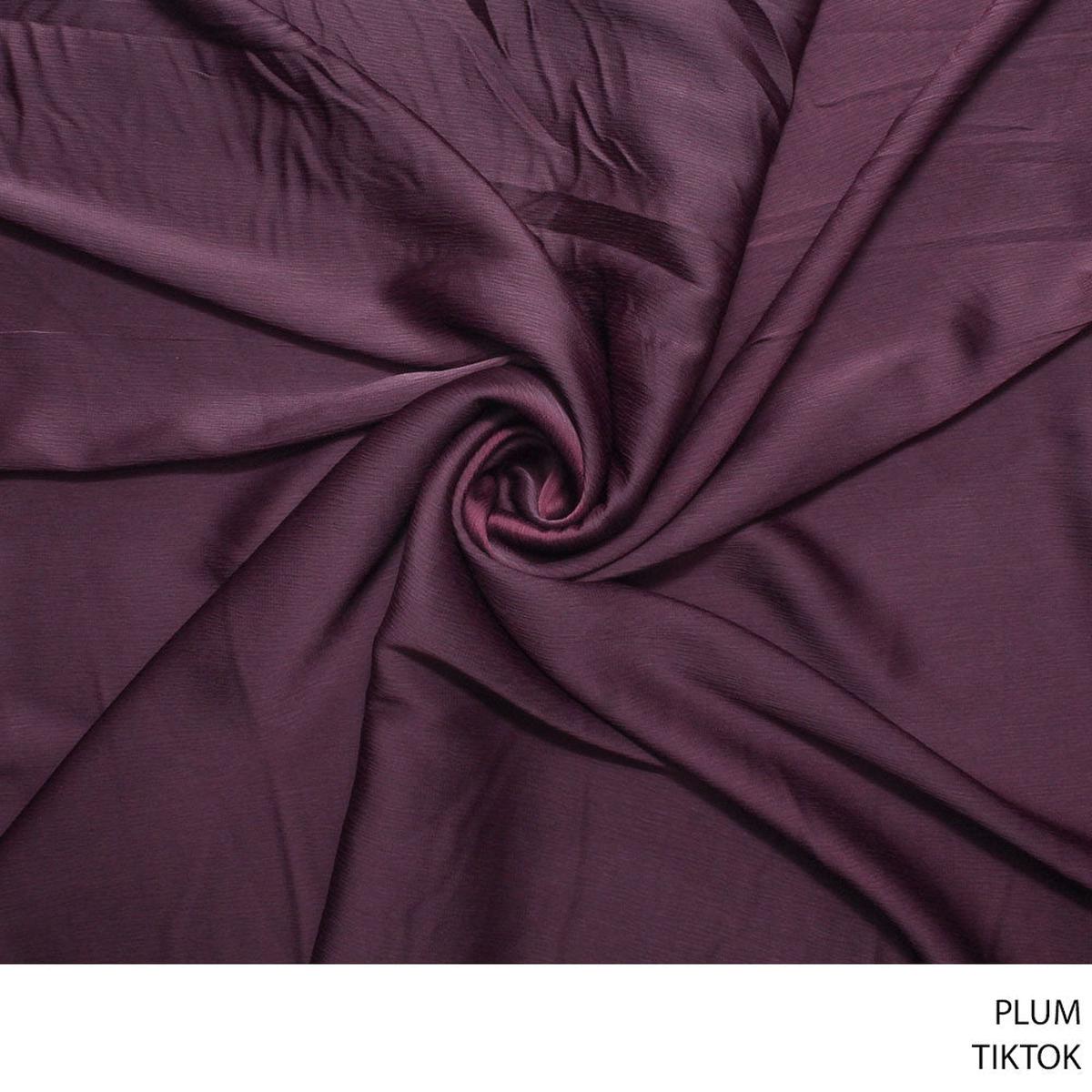 TIKTOK FABRIC 150CM PLUM