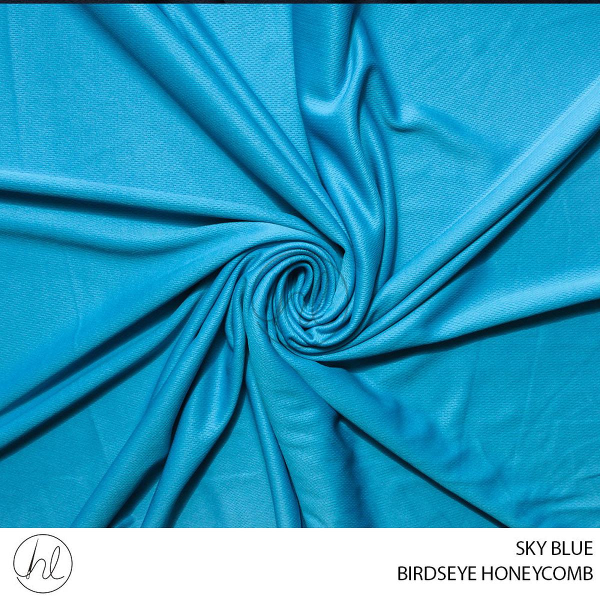 BIRDSEYE HONEYCOMB (781) SKY BLUE (150CM) PER M