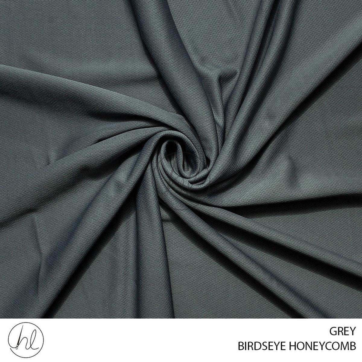 Birdseye Honeycomb Grey Per M