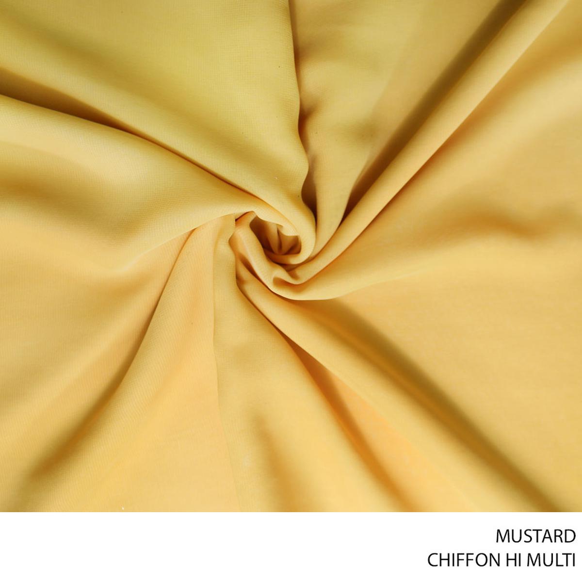 CHIFFON HI MULTI MUSTARD ROLL ROLL 001