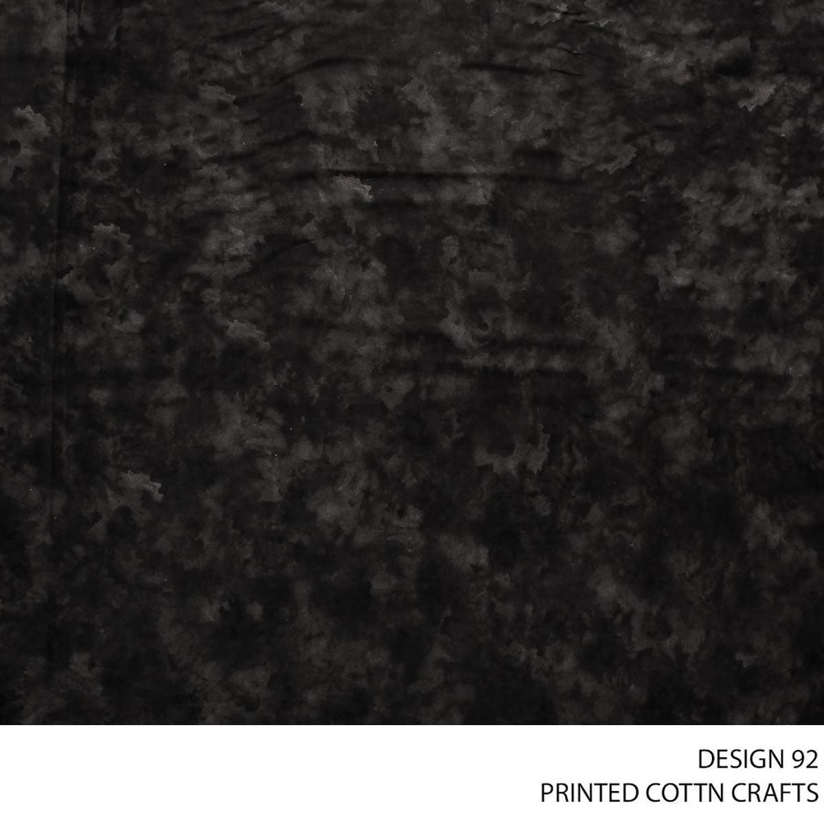COTTON CRAFT DIGITAL FABRIC BLACK ROLL ROLL 002